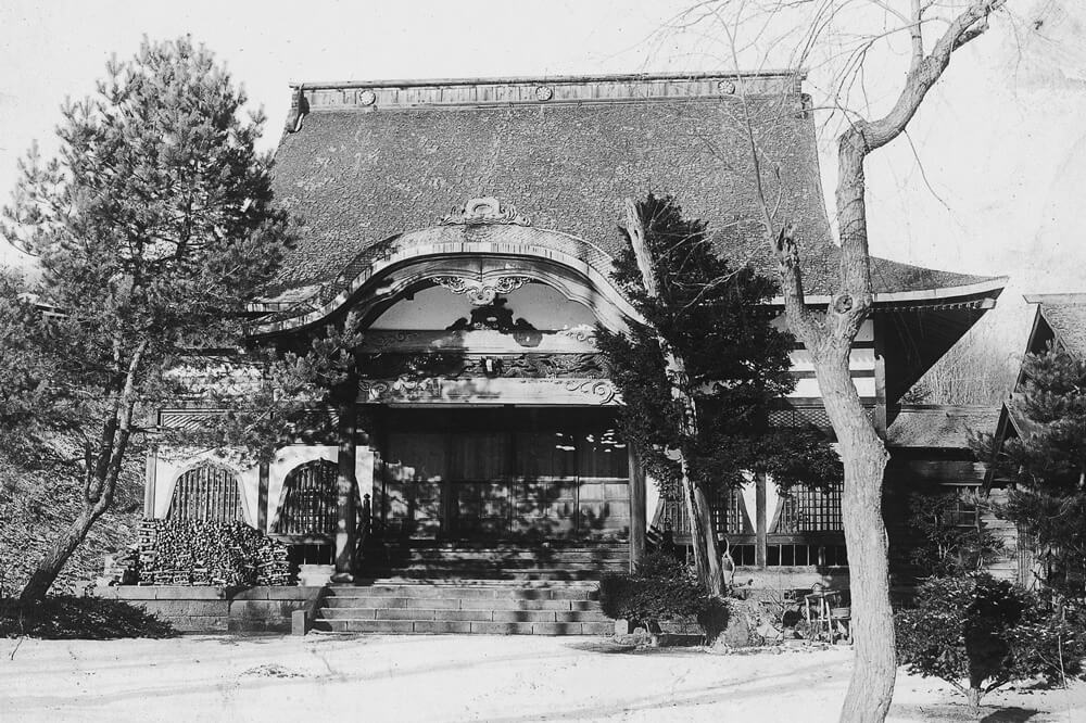 開創当時（昭和4年）の本堂